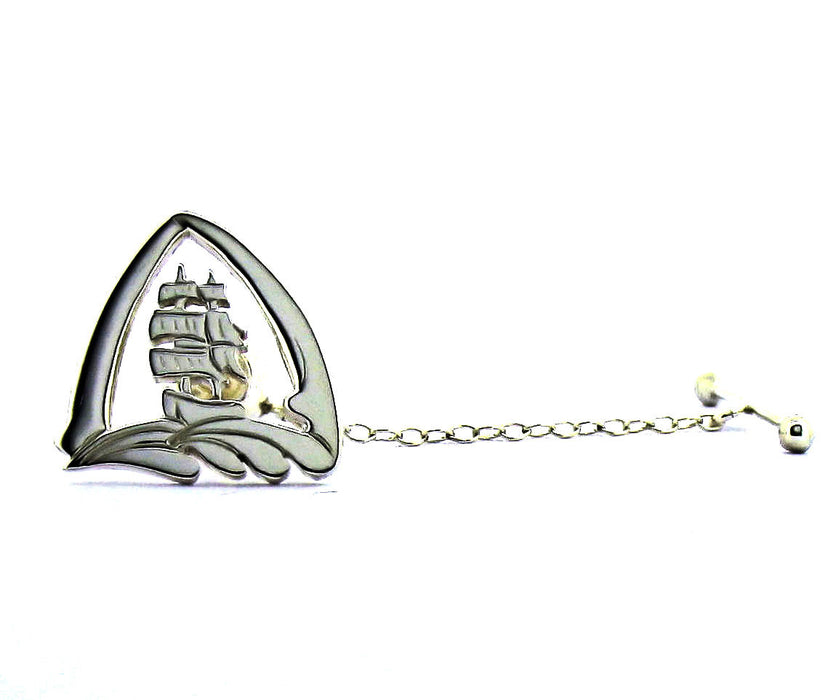 Silver Endeavour tie tack NT 27
