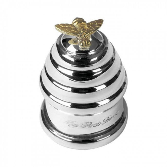 Silver Beehive Tooth Fairy Bell 8654