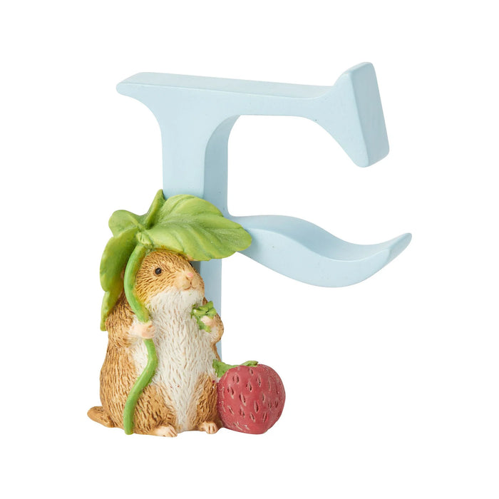 "F" - Peter Rabbit Decorative Alphabet Letter by Beatrix Potter SKU: A4998