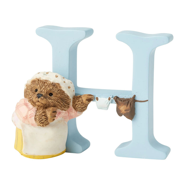 "H" - Peter Rabbit Decorative Alphabet Letter by Beatrix Potter SKU: A5000