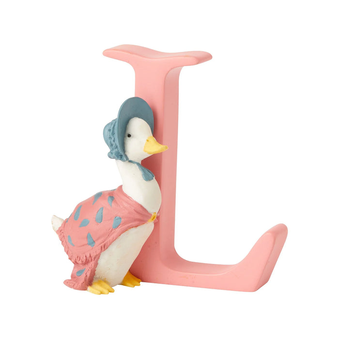 "L" - Peter rabbit Decorative Alphabet Letter by Beatrix Potter SKU: A5004