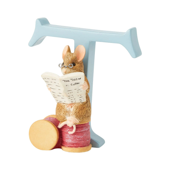 "T" - Peter Rabbit Decorative Alphabet Letter by Beatrix Potter SKU: A5012