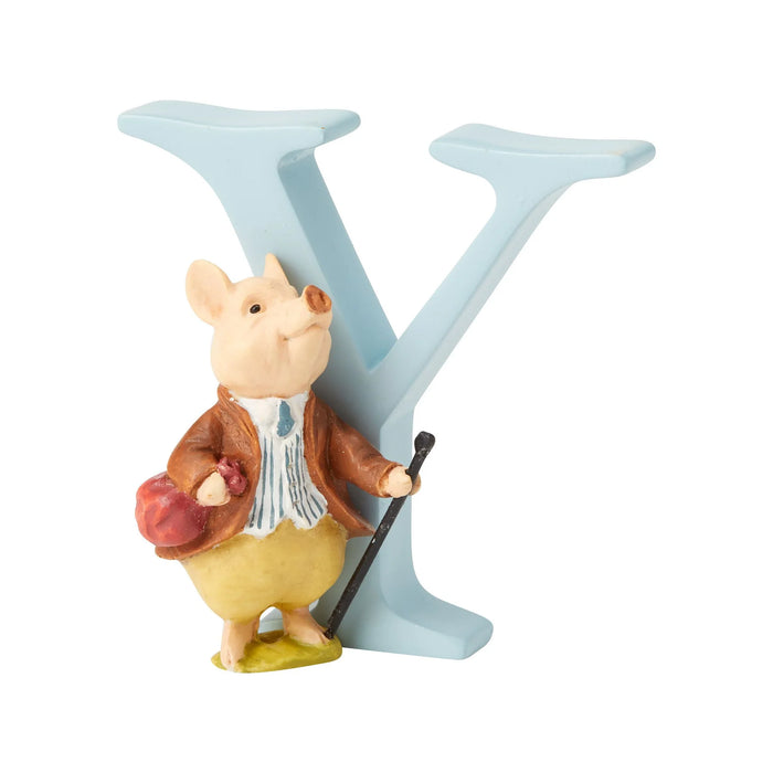 "Y" - Peter Rabbit Decorative Alphabet Letter by Beatrix Potter SKU: A5017
