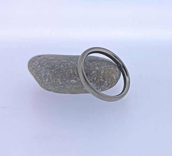 Titanium 3mm Band Ring LR795