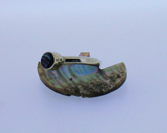 Abalone and Silver Ring NR30AB