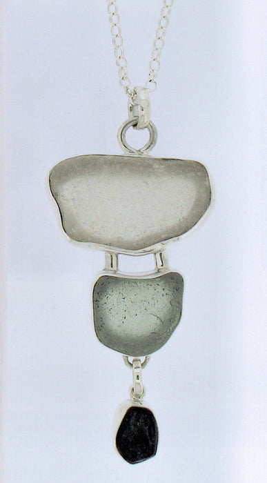 Whitby Sea Glass  Pendant on Chain SG26723A