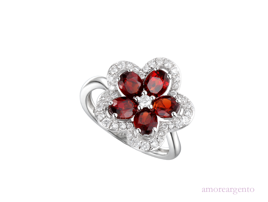 Garnet sales cubic zirconia