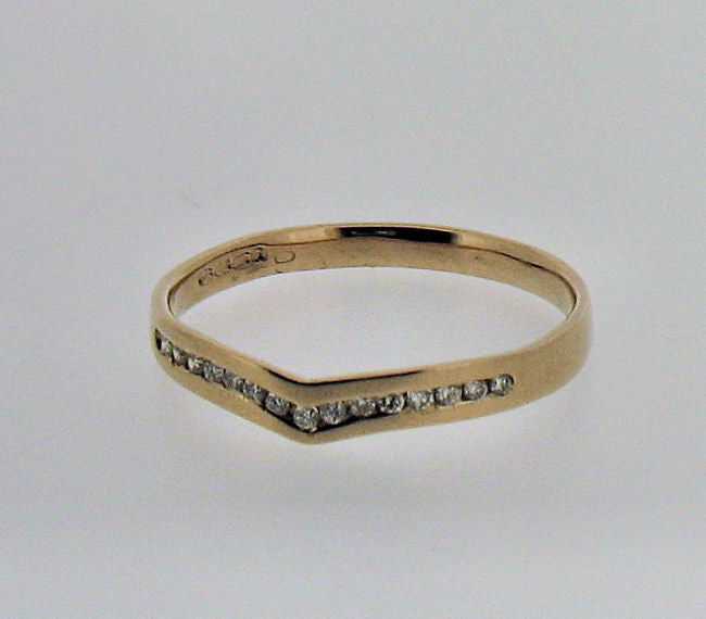 Diamond and 9ct Rose Gold Ring 9294