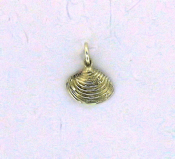 Silver Venus shell charm AC3-10
