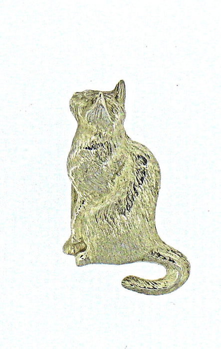 Silver Cat Pendant JC112