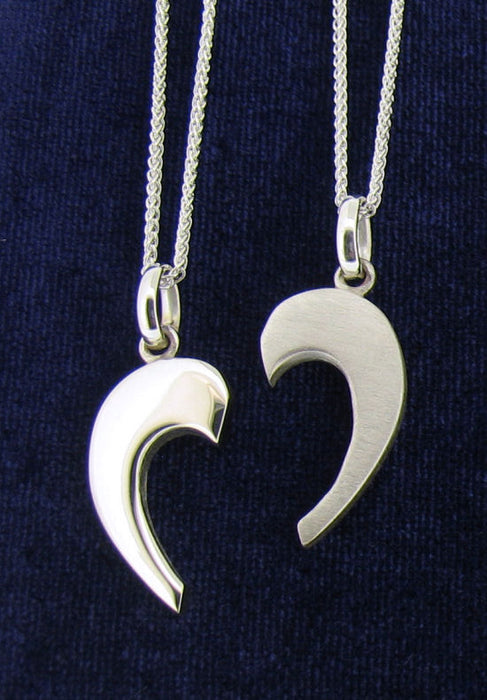 Silver Love Token Necklaces LT1