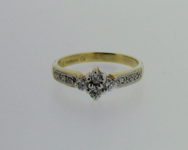 Diamond and 9ct Gold Ring No.20