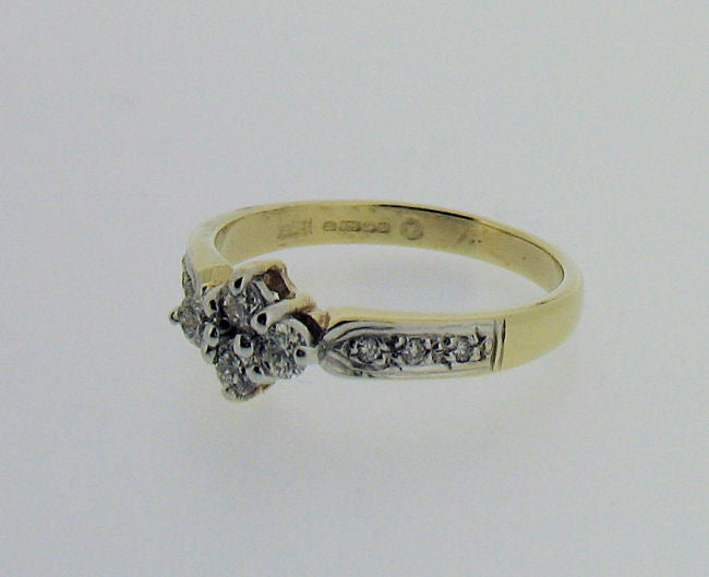 Diamond and 9ct Gold Ring No.20