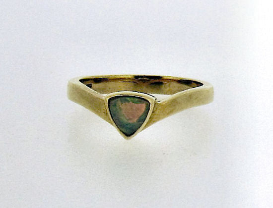 Opal and Gold Ring R090