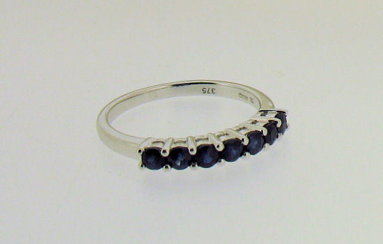 Sapphire and White Gold Ring R118