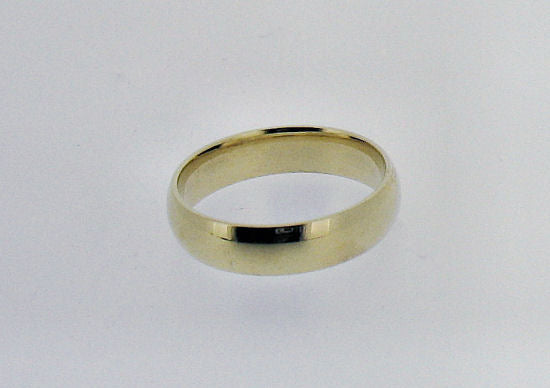 18ct Yellow Gold Wedding Band RB432