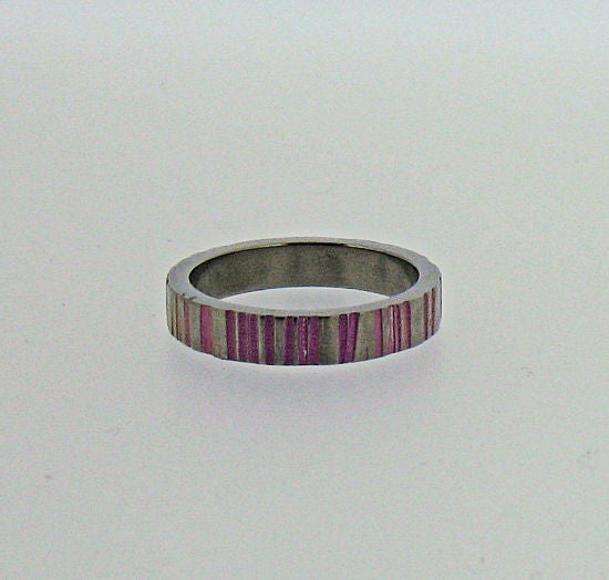 Titanium (pink) Band Ring TLR815G